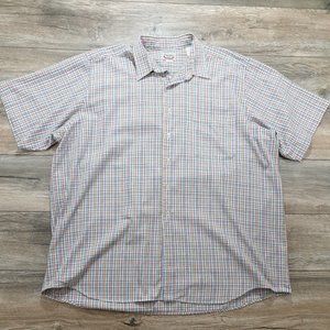 Rochester Authentic Mens 2XL Tall Short Sleeve Shirt (Oversized-Check Measure)